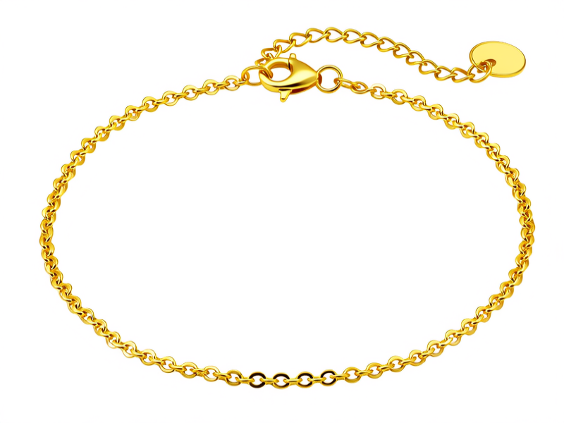 黄金细链子图片 黄金细链子图片