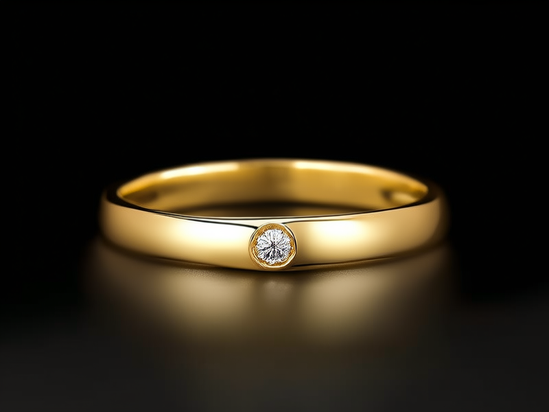 6克的黄金戒指图片